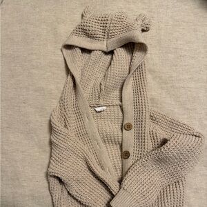 Jamie Kay Beige Knit Sweater with Buttons